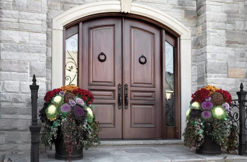 What are solid custom doors?